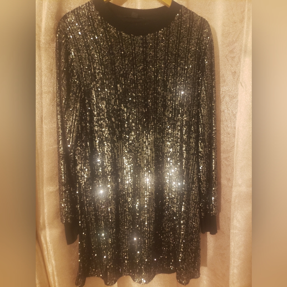 All Saints Sequin Dress - Picture 6 of 11